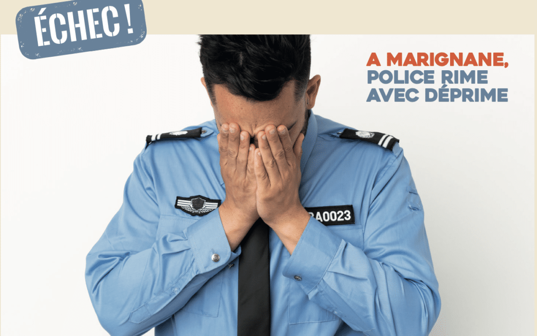 C’EST LA DÉPRIME DANS LE POSTE DE POLICE MUNICIPALE !